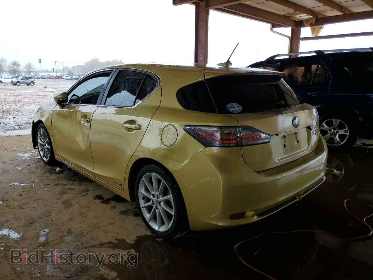 2011 LEXUS CT 200 - VIN: JTHKD5BH4B2027155 - Фото 3