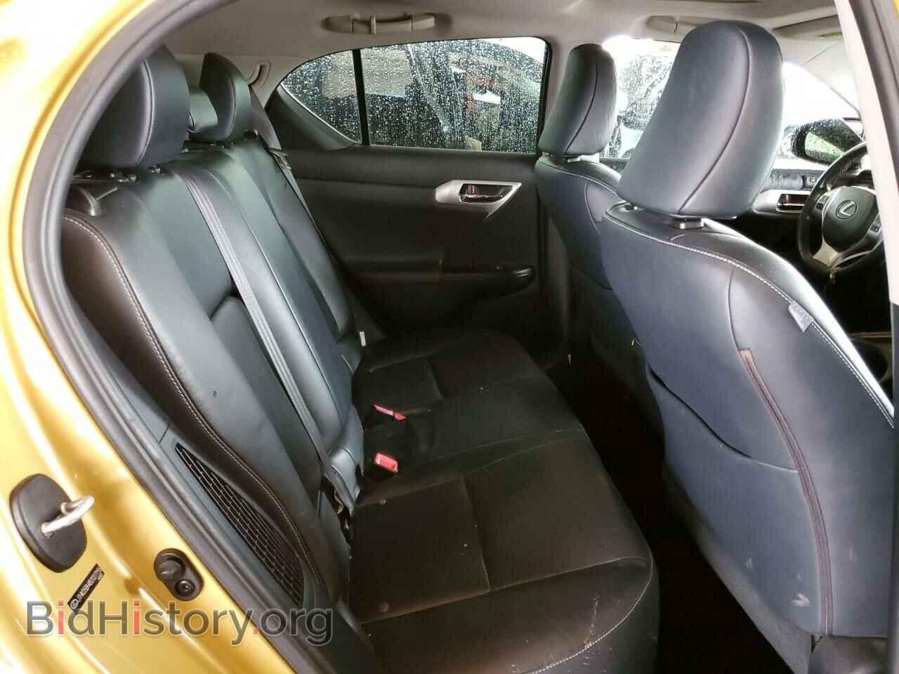 2011 LEXUS CT 200 - VIN: JTHKD5BH4B2027155 - Фото 6