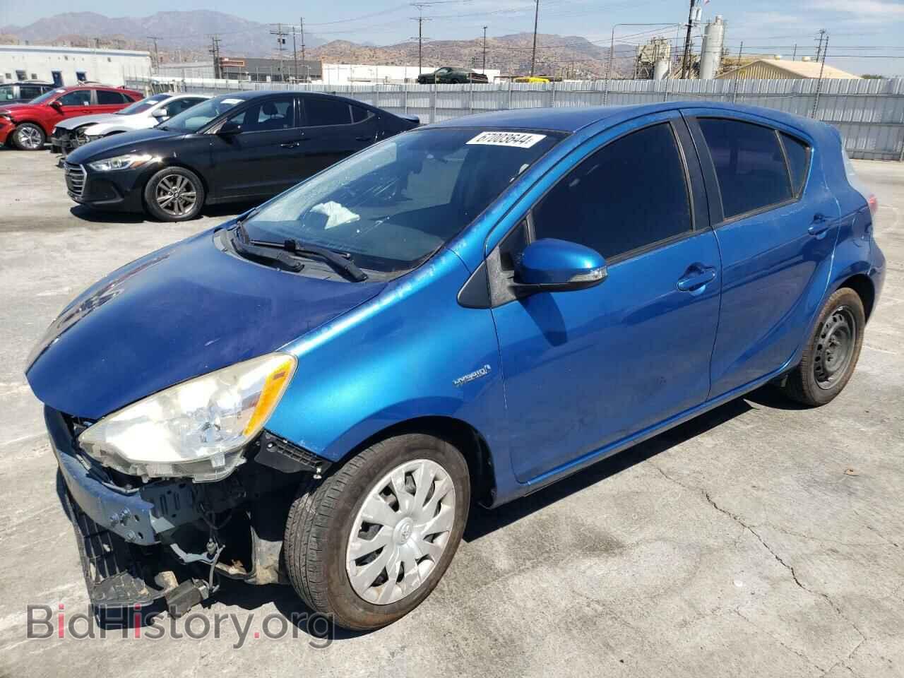 Photo JTDKDTB34E1561177 - TOYOTA PRIUS 2014