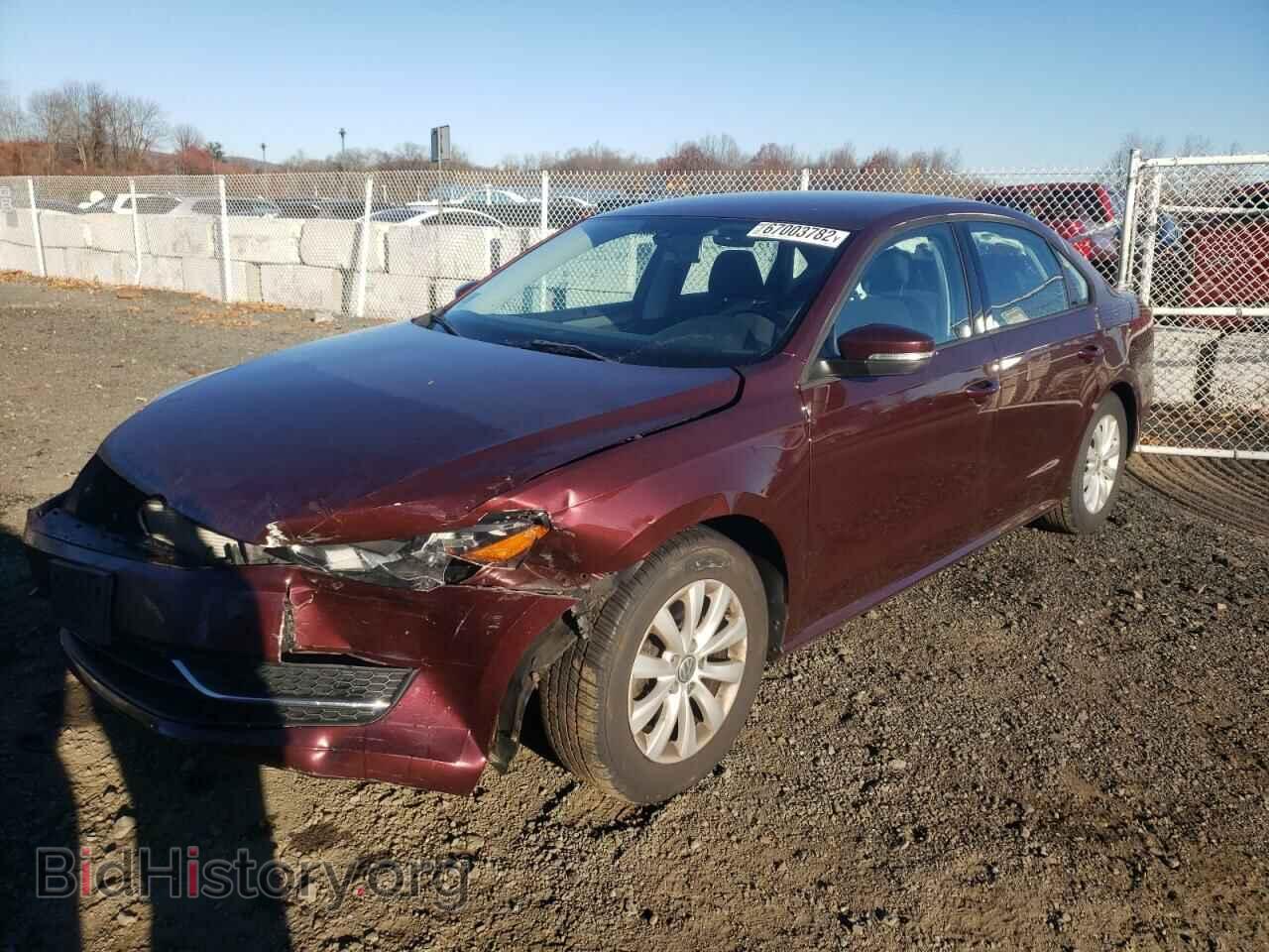 2013 VOLKSWAGEN PASSAT - VIN: 1VWAP7A31DC122563 - Фото 2