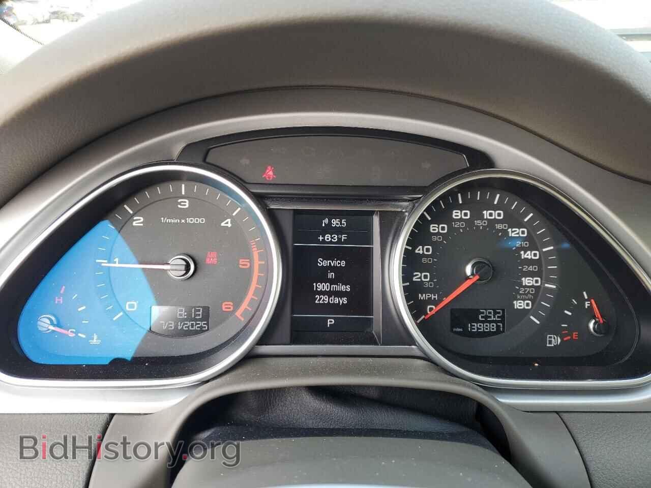 2012 AUDI Q7 - VIN: WA1LMAFE3CD001628 - Фото 9