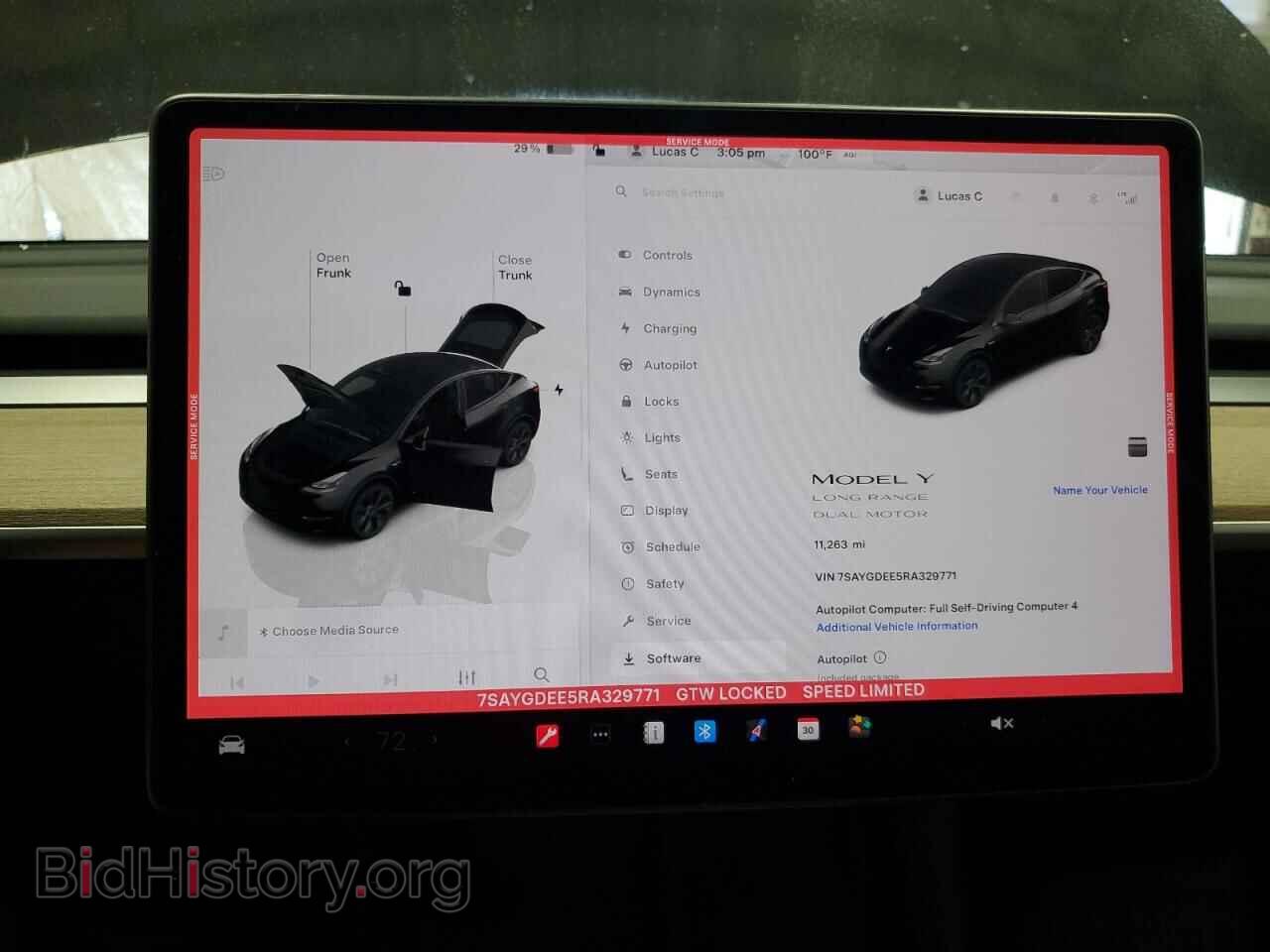 2024 TESLA MODEL Y - VIN: 7SAYGDEE5RA329771 - Фото 9