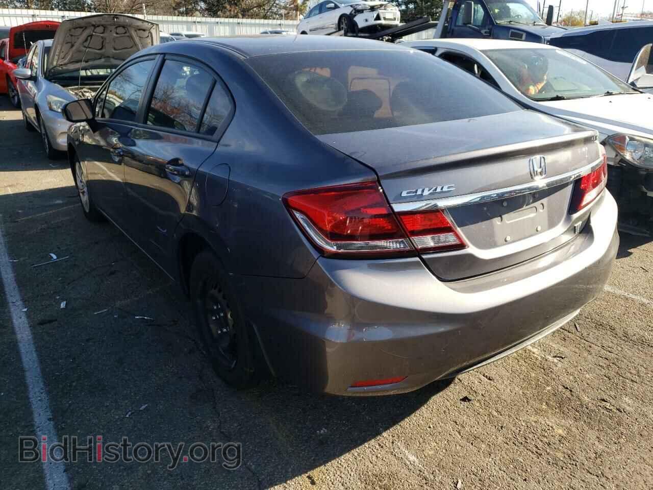 2014 HONDA CIVIC - VIN: 19XFB2F50EE012389 - Фото 3
