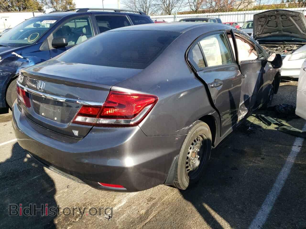 2014 HONDA CIVIC - VIN: 19XFB2F50EE012389 - Фото 4