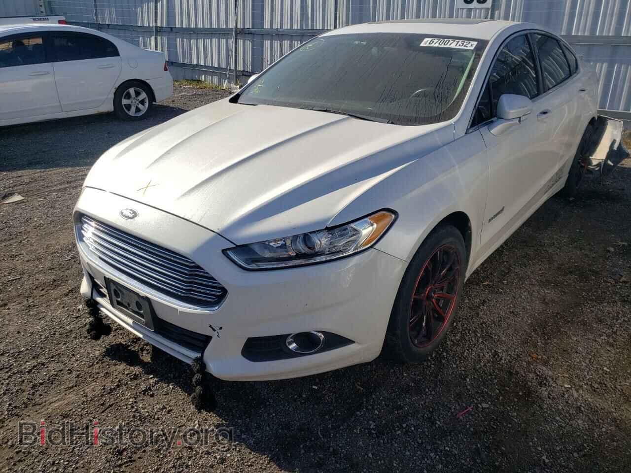 2013 FORD FUSION - VIN: 3FA6P0LU9DR129533 - Фото 2