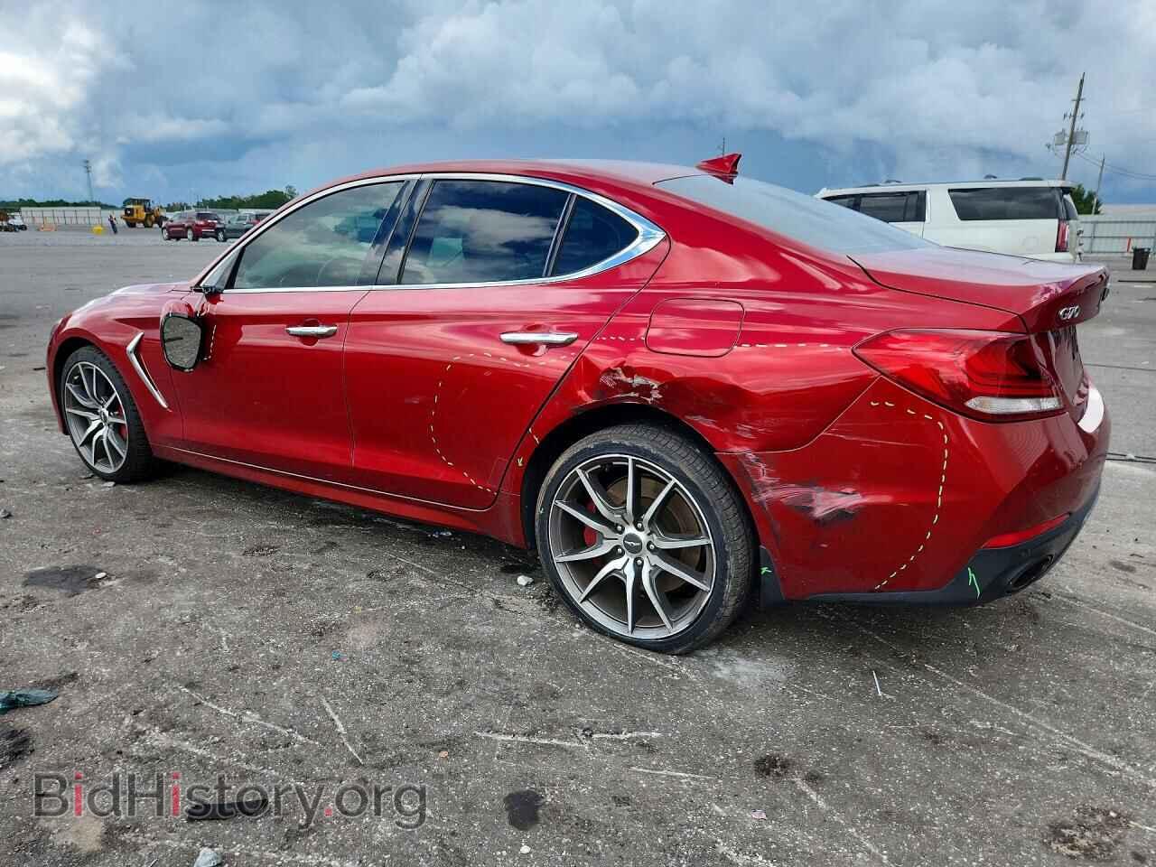 2020 GENESIS G70 - VIN: KMTG74LE8LU046411 - Фото 2