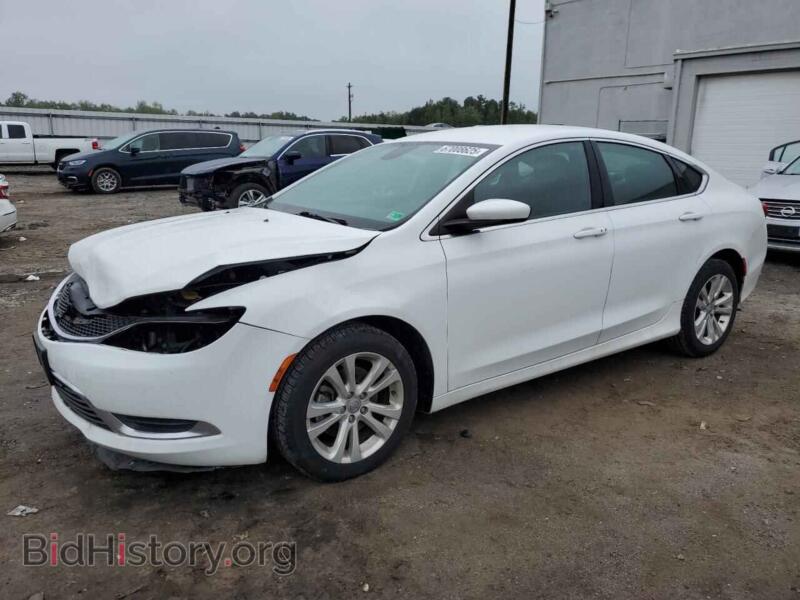 2016 Chrysler 200 Limited (VIN 1C3CCCAB0GN120596) — photo 1 of 12, Copart, damage: front end