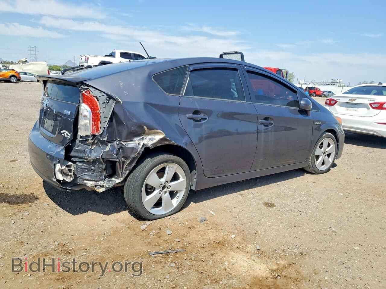 2013 TOYOTA PRIUS - VIN: JTDKN3DU5D1662312 - Фото 3