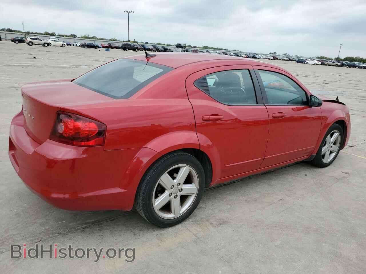 2013 DODGE AVENGER - VIN: 1C3CDZAB0DN607082 - Фото 3
