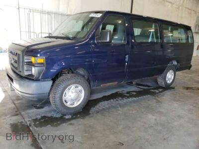 2014 Ford ALL MODELS E350 Super Duty Wagon, синий — VIN 1FBSS3BLXEDA03830, Copart