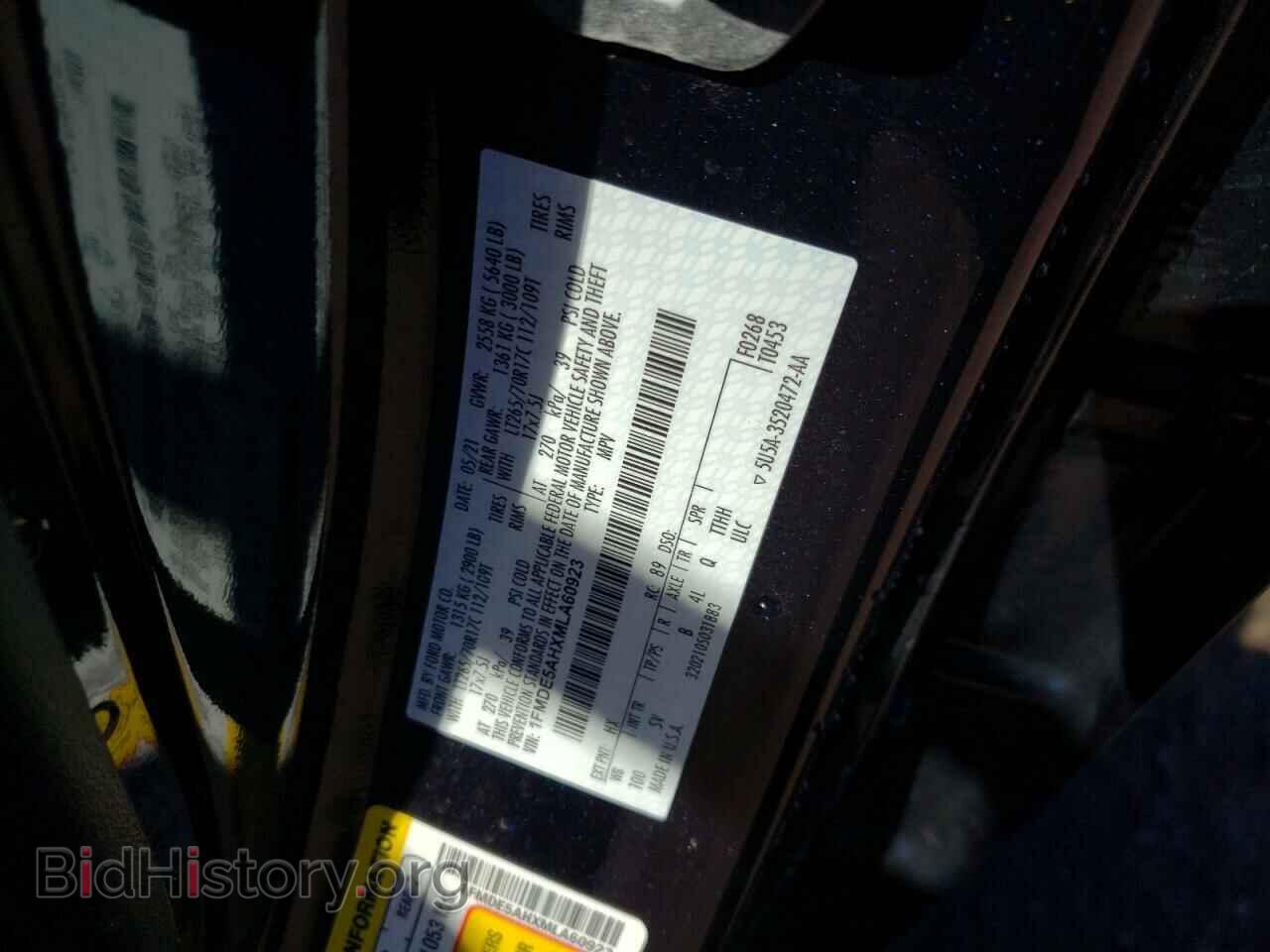 2021 FORD BRONCO - VIN: 1FMDE5AHXMLA60923 - Photo 10