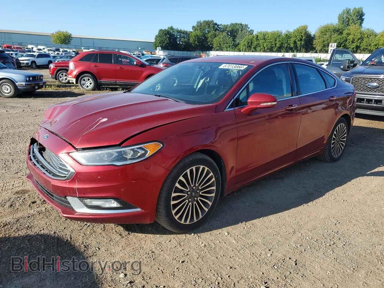 Photo 3FA6P0K93HR122001 - FORD FUSION 2017