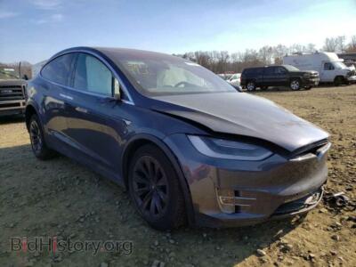 2018 Tesla MODEL X, серый — VIN 5YJXCBE20JF138572, Copart