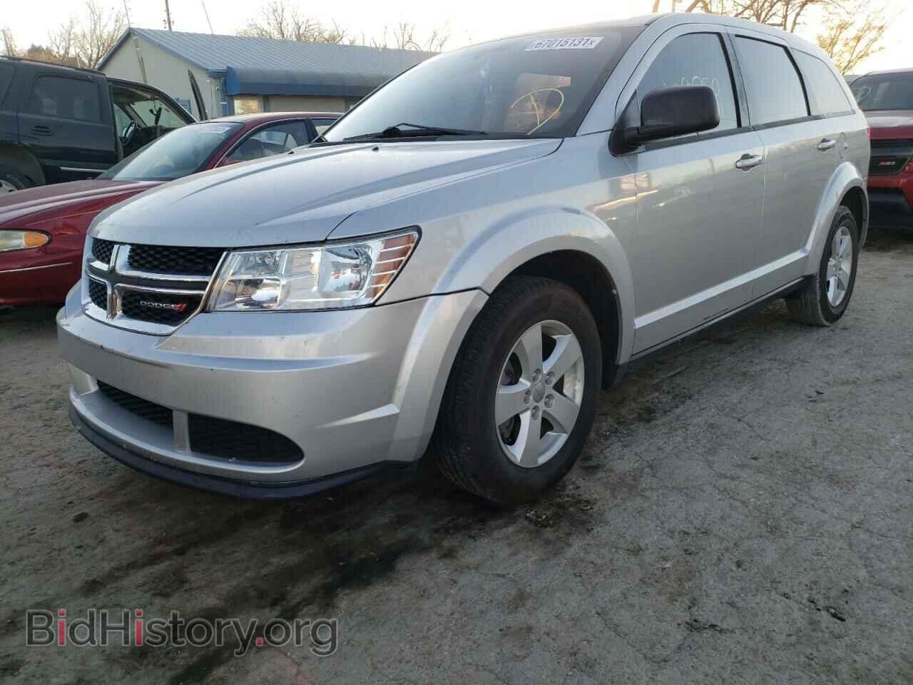 2013 DODGE JOURNEY - VIN: 3C4PDCAB9DT501420 - Фото 2