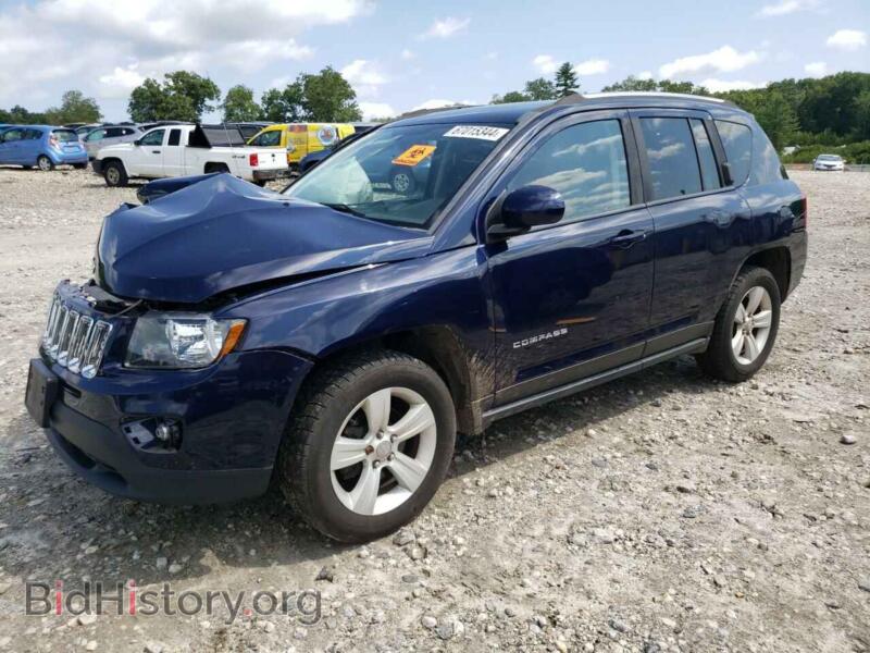 2015 Jeep COMPASS LATITUDE (VIN 1C4NJDEB2FD189823) — photo 1 of 13, Copart, damage: front end