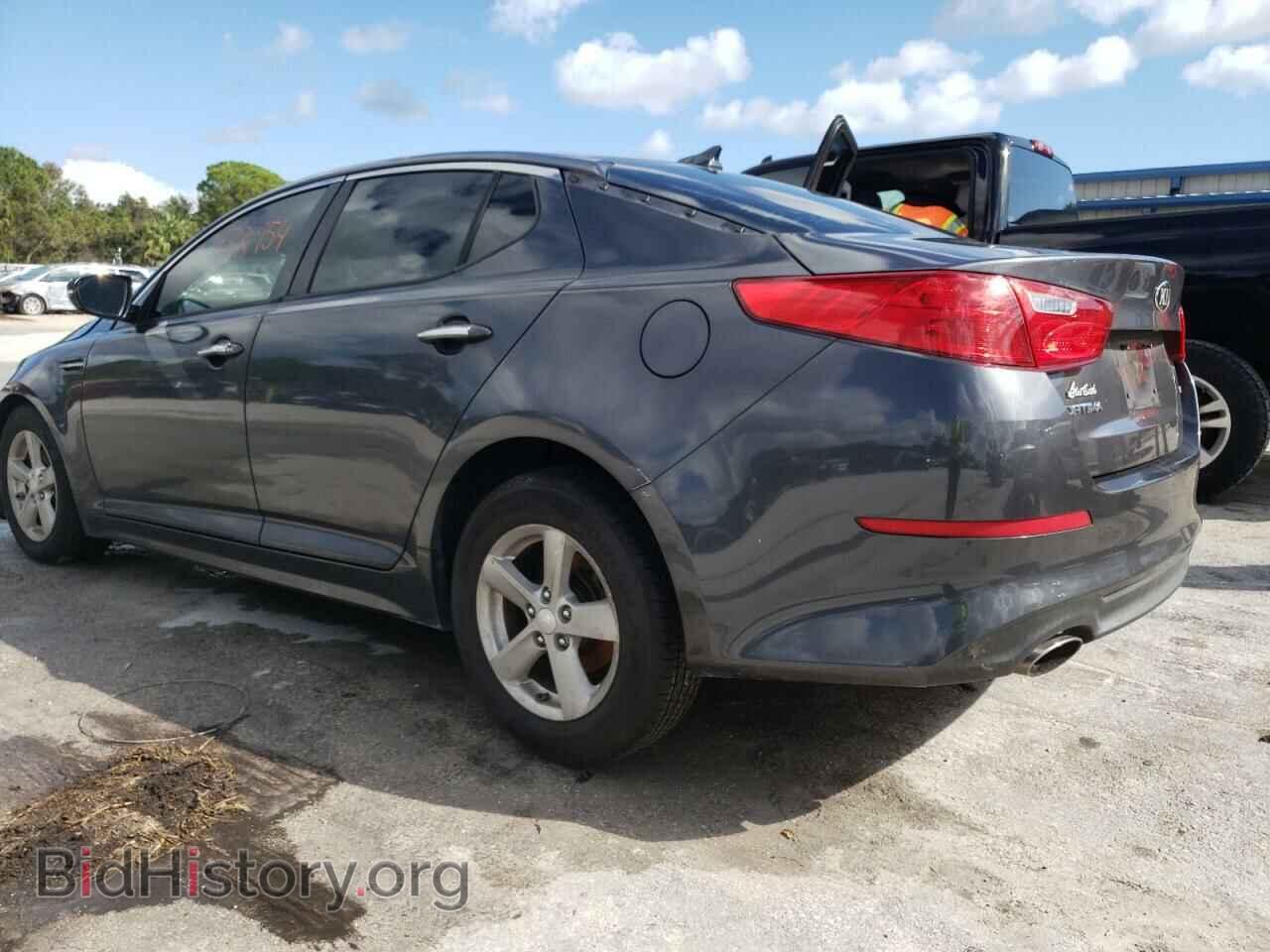 2015 KIA OPTIMA - VIN: KNAGM4A76F5626733 - Фото 2