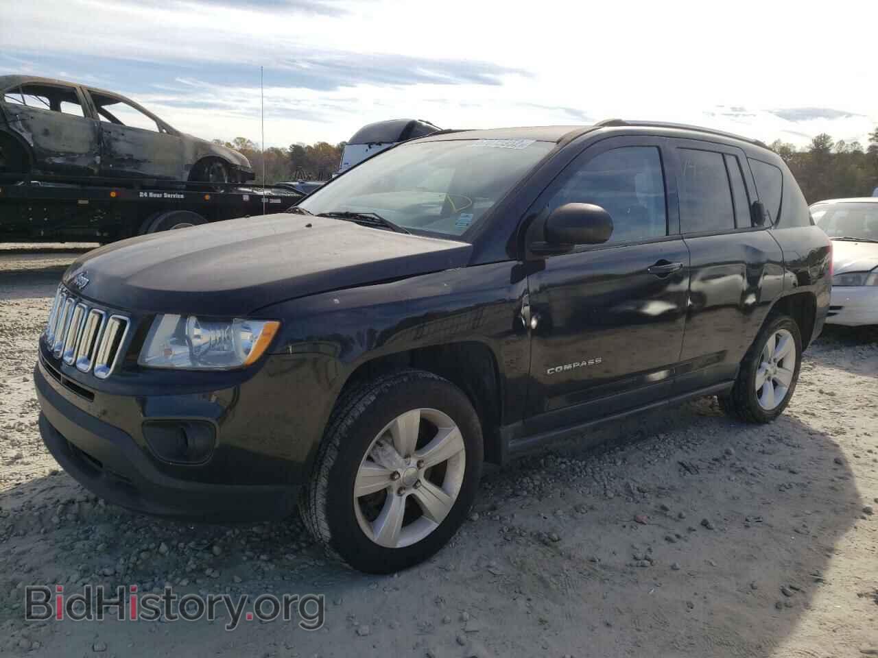2013 JEEP COMPASS - VIN: 1C4NJCBB9DD184520 - Фото 2