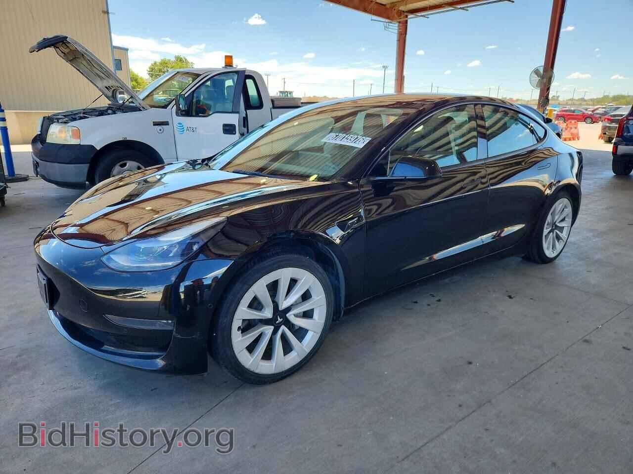 Photo 5YJ3E1EA7NF291210 - TESLA MODEL 3 2022