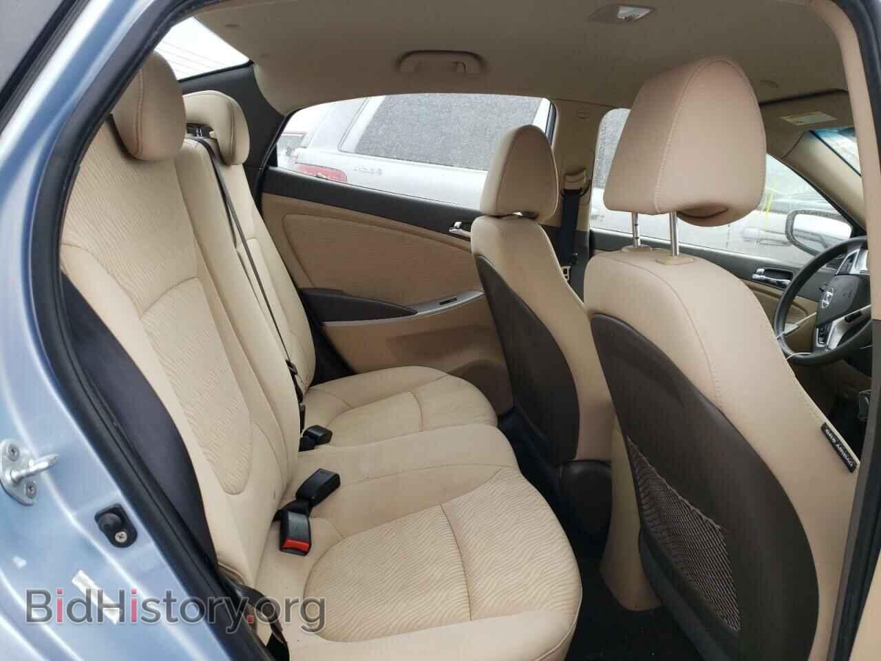 2012 HYUNDAI ACCENT - VIN: KMHCU4AE4CU071441 - Фото 6