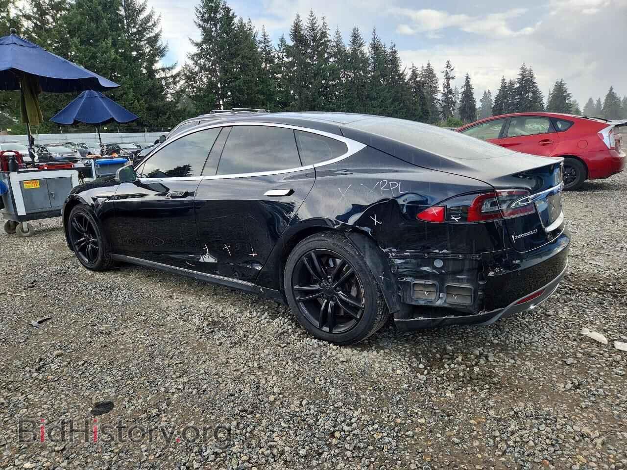 2014 TESLA MODEL S - VIN: 5YJSA1H16EFP42176 - Фото 2