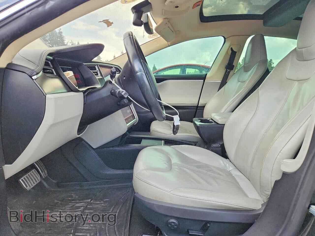 2014 TESLA MODEL S - VIN: 5YJSA1H16EFP42176 - Фото 7