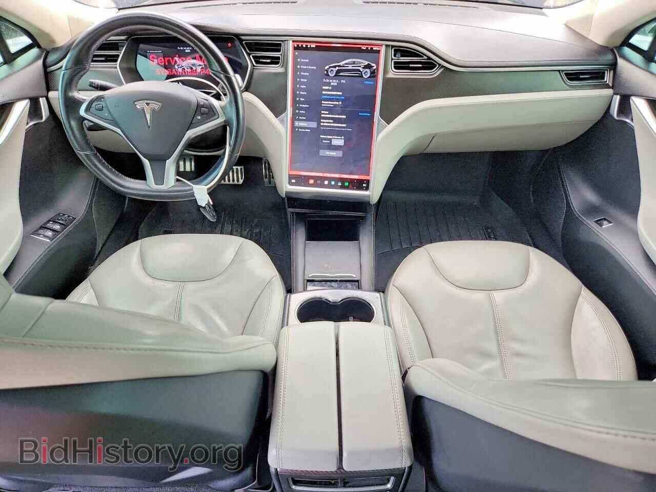 2014 TESLA MODEL S - VIN: 5YJSA1H16EFP42176 - Фото 8