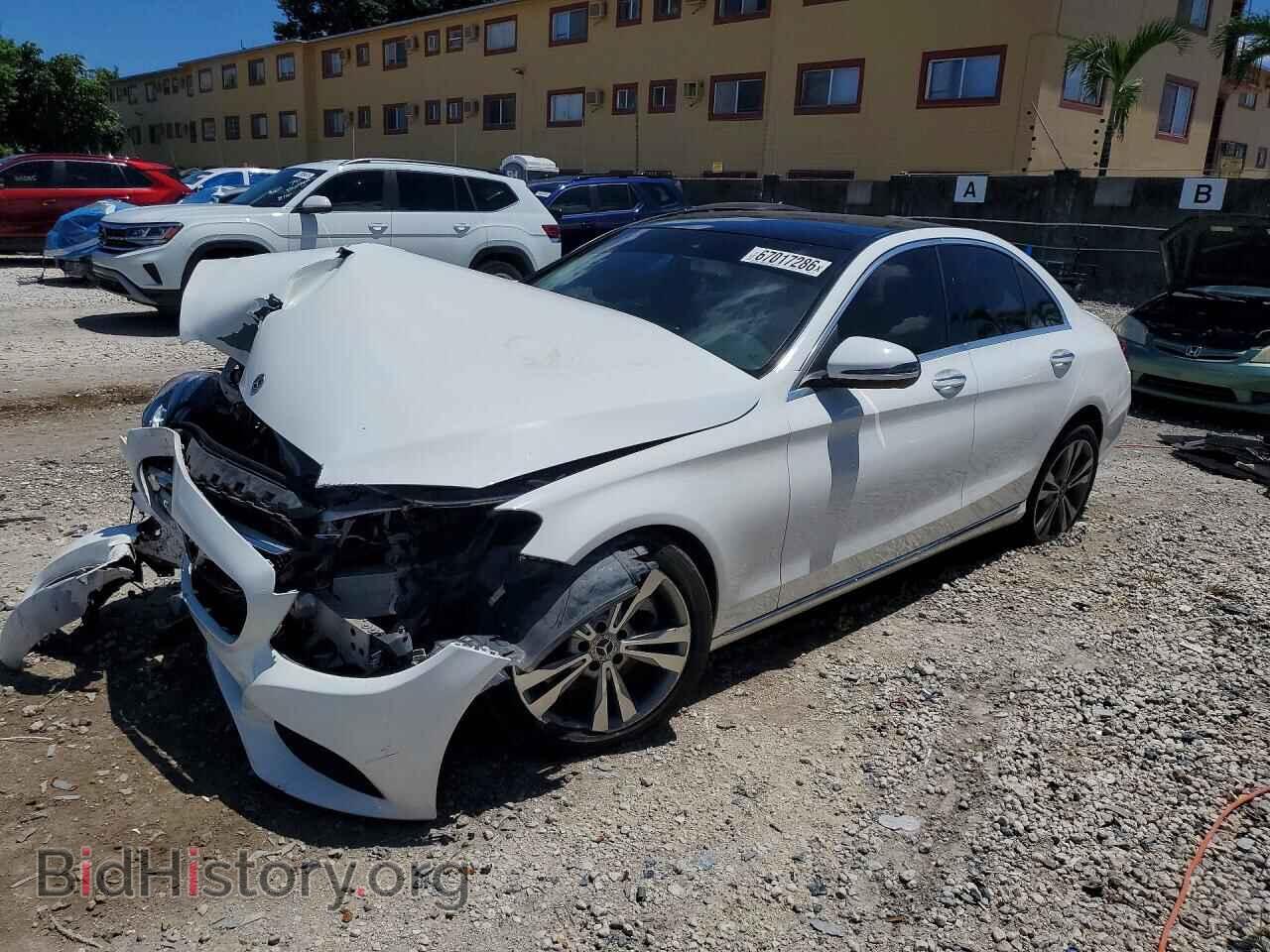 Фотография WDDWF4JB6JR323603 - MERCEDES-BENZ C-CLASS 2018
