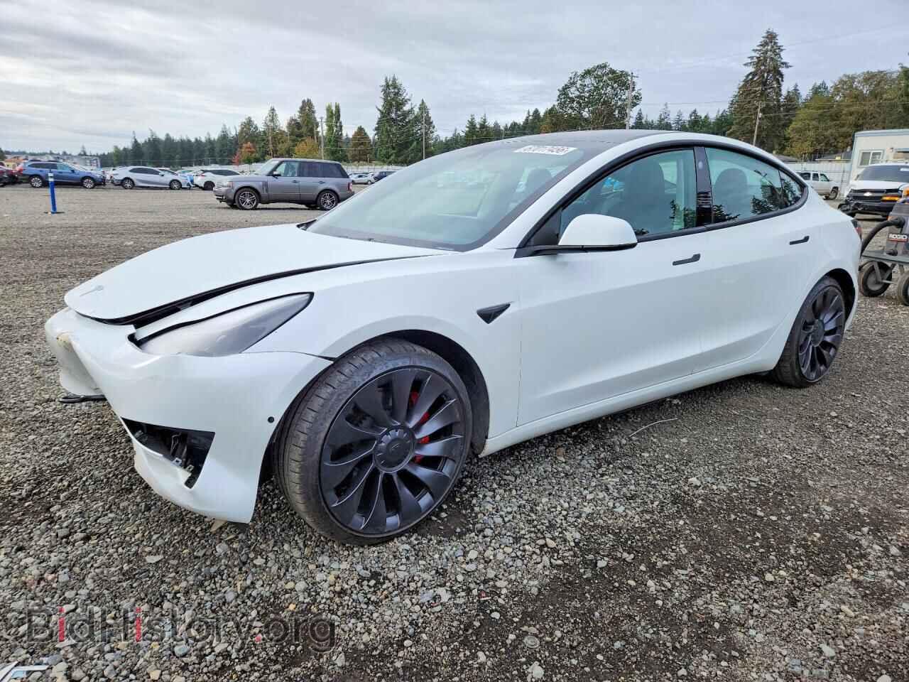 Photo 5YJ3E1EC5NF163825 - TESLA MODEL 3 2022