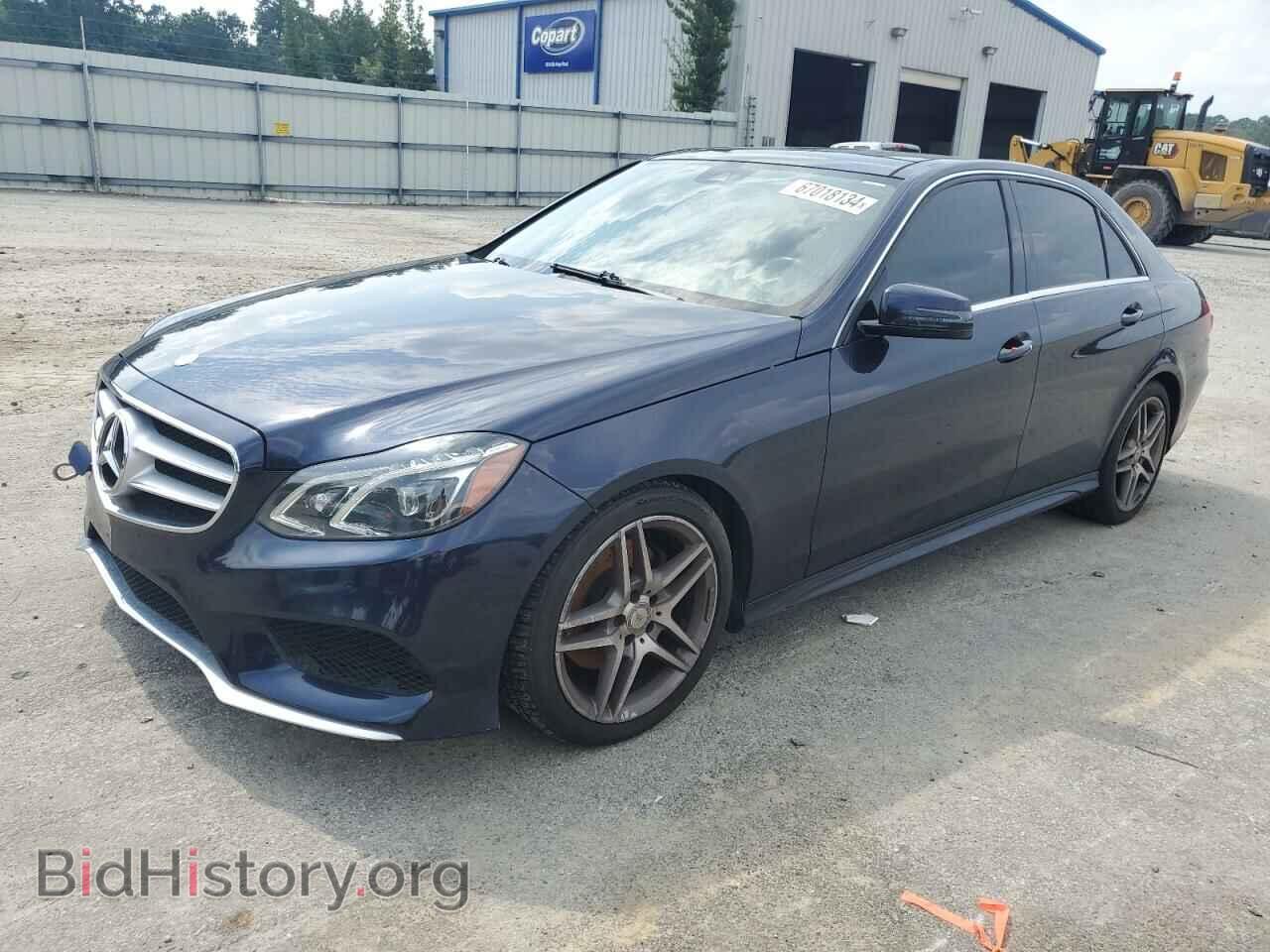 Photo WDDHF8JB8EA920997 - MERCEDES-BENZ E-CLASS 2014