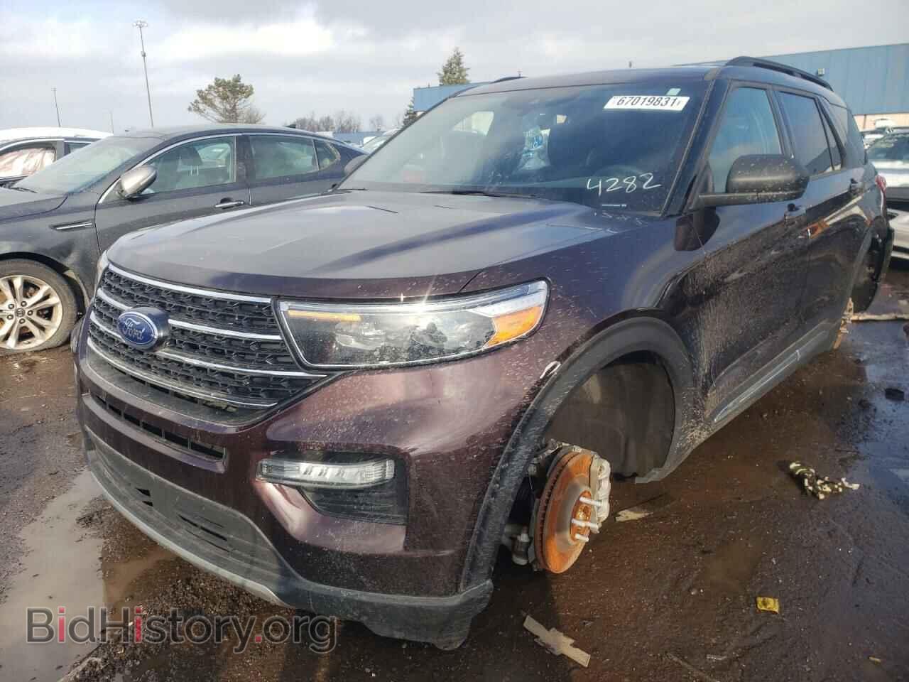 2020 FORD EXPLORER - VIN: 1FMSK8DH0LGA44282 - Фото 2