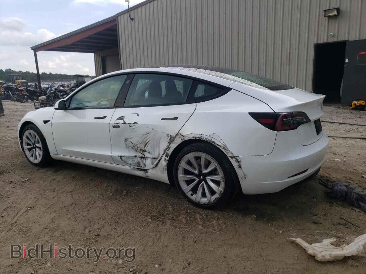 2022 TESLA MODEL 3 - VIN: 5YJ3E1EA9NF287904 - Фото 2