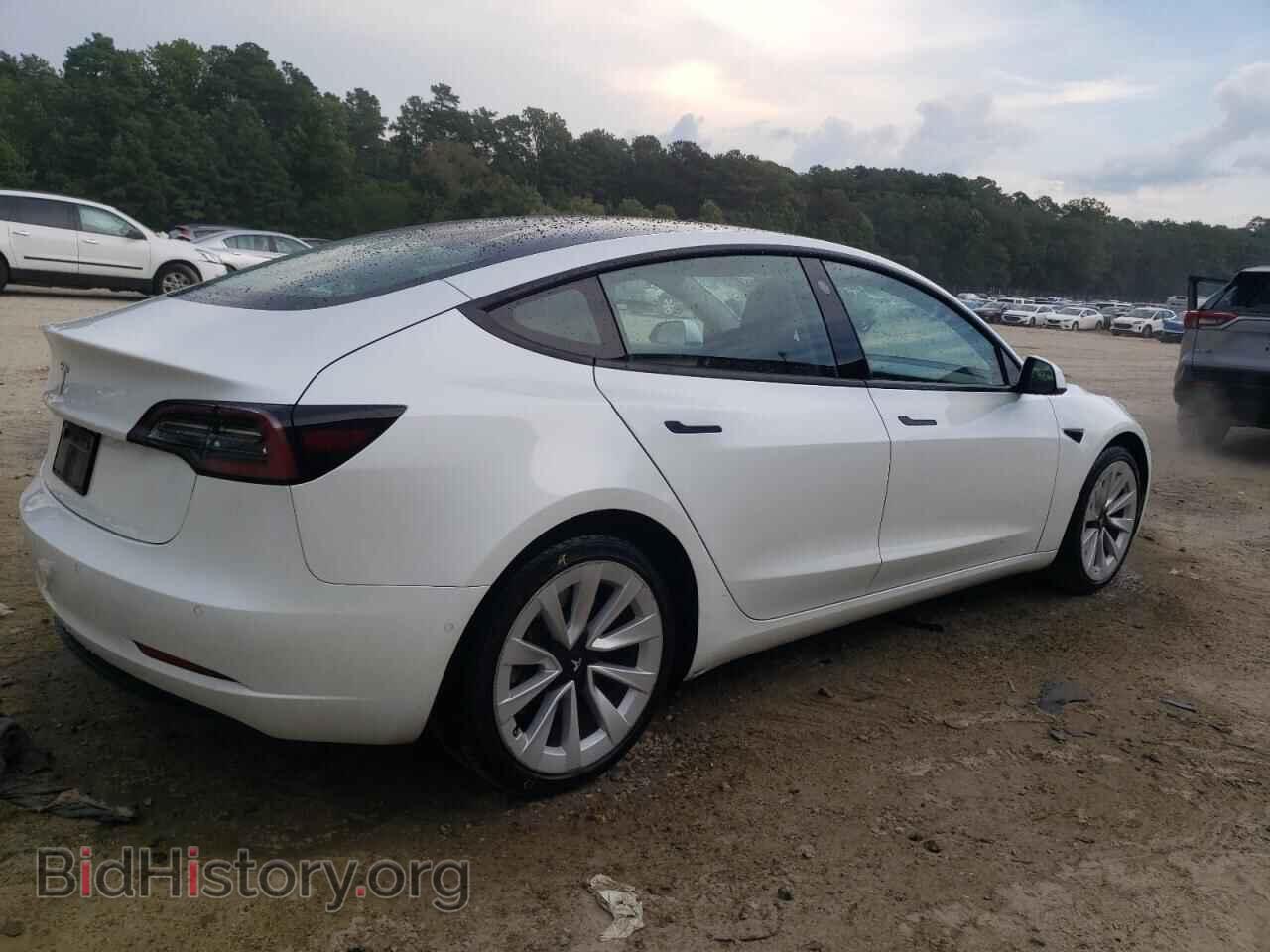 2022 TESLA MODEL 3 - VIN: 5YJ3E1EA9NF287904 - Фото 3