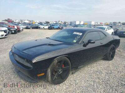 2012 Dodge CHALLENGER R/T, черный — VIN 2C3CDYBT2CH281083, Copart