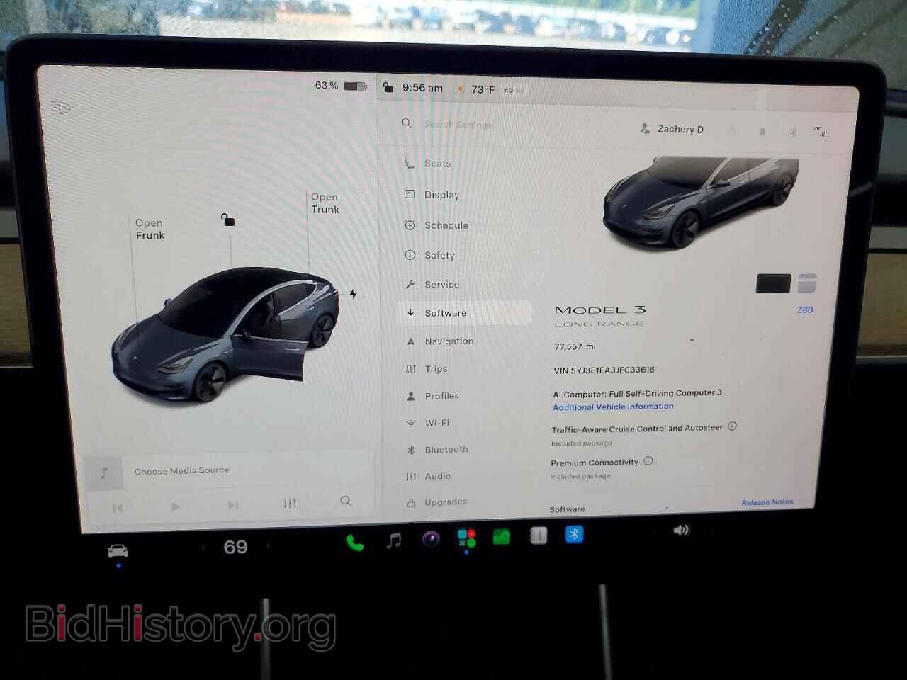 2018 TESLA MODEL 3 - VIN: 5YJ3E1EA3JF033616 - Photo 9