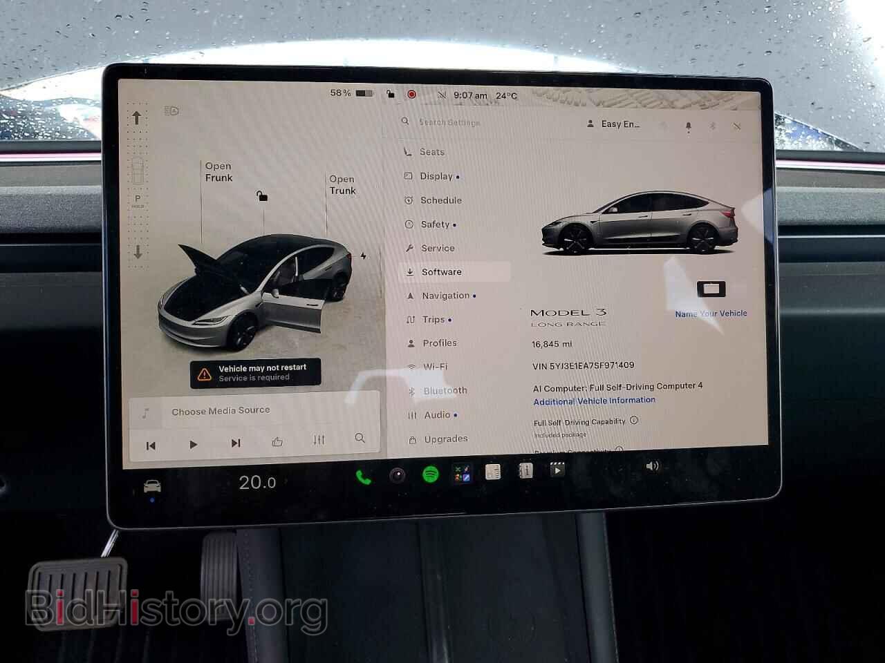 2025 TESLA MODEL 3 - VIN: 5YJ3E1EA7SF971409 - Photo 9