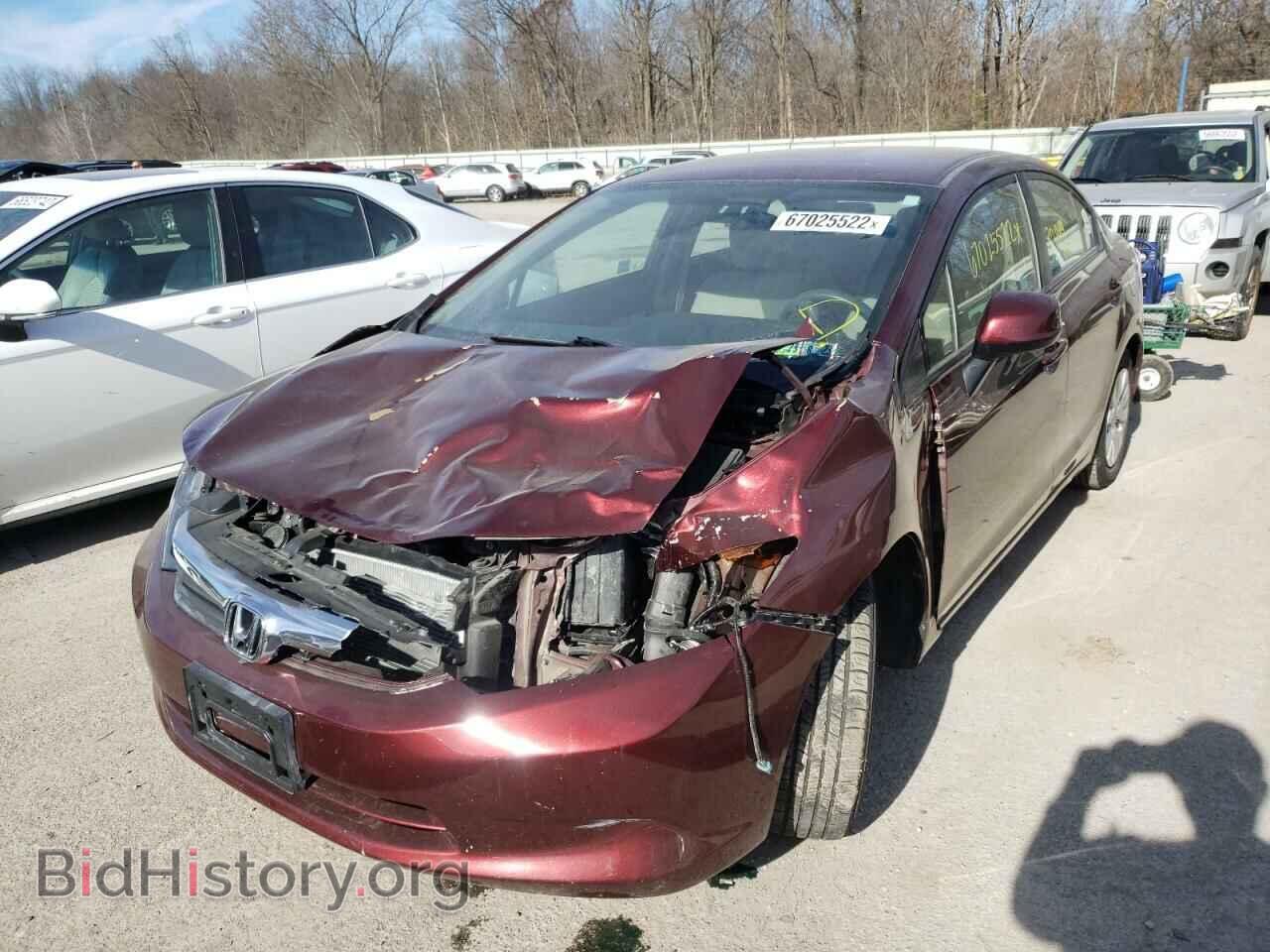 2012 HONDA CIVIC - VIN: 19XFB2F50CE092581 - Фото 2