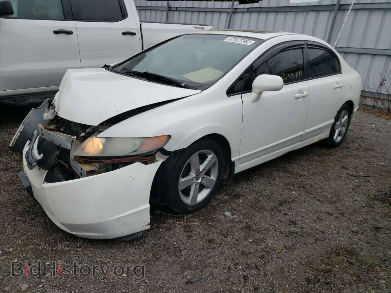 2007 HONDA CIVIC - VIN: 2HGFA16827H011941 - Фото 2