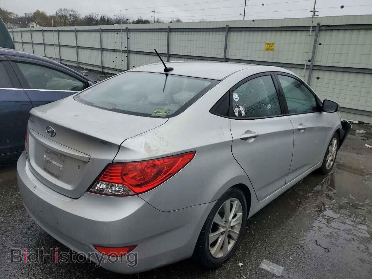2013 HYUNDAI ACCENT - VIN: KMHCU4AE4DU354214 - Фото 4