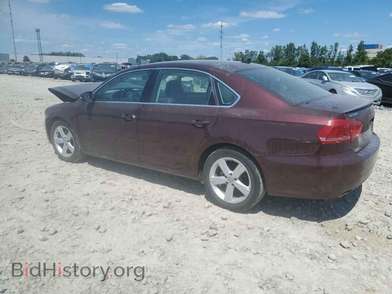 2014 VOLKSWAGEN PASSAT - VIN: 1VWBP7A39EC006873 - Фото 2