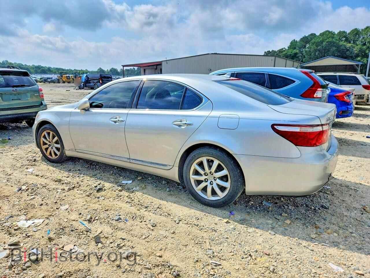2007 LEXUS LS460 - VIN: JTHBL46F975050796 - Фото 2