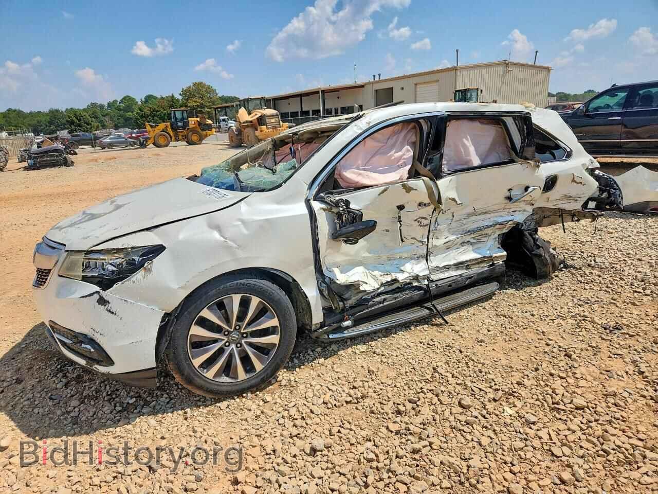 Фотография 5FRYD3H4XFB010642 - ACURA MDX 2015