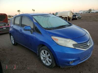 2014 Nissan VERSA Versa Note, синий — VIN 3N1CE2CP4EL352756, Copart