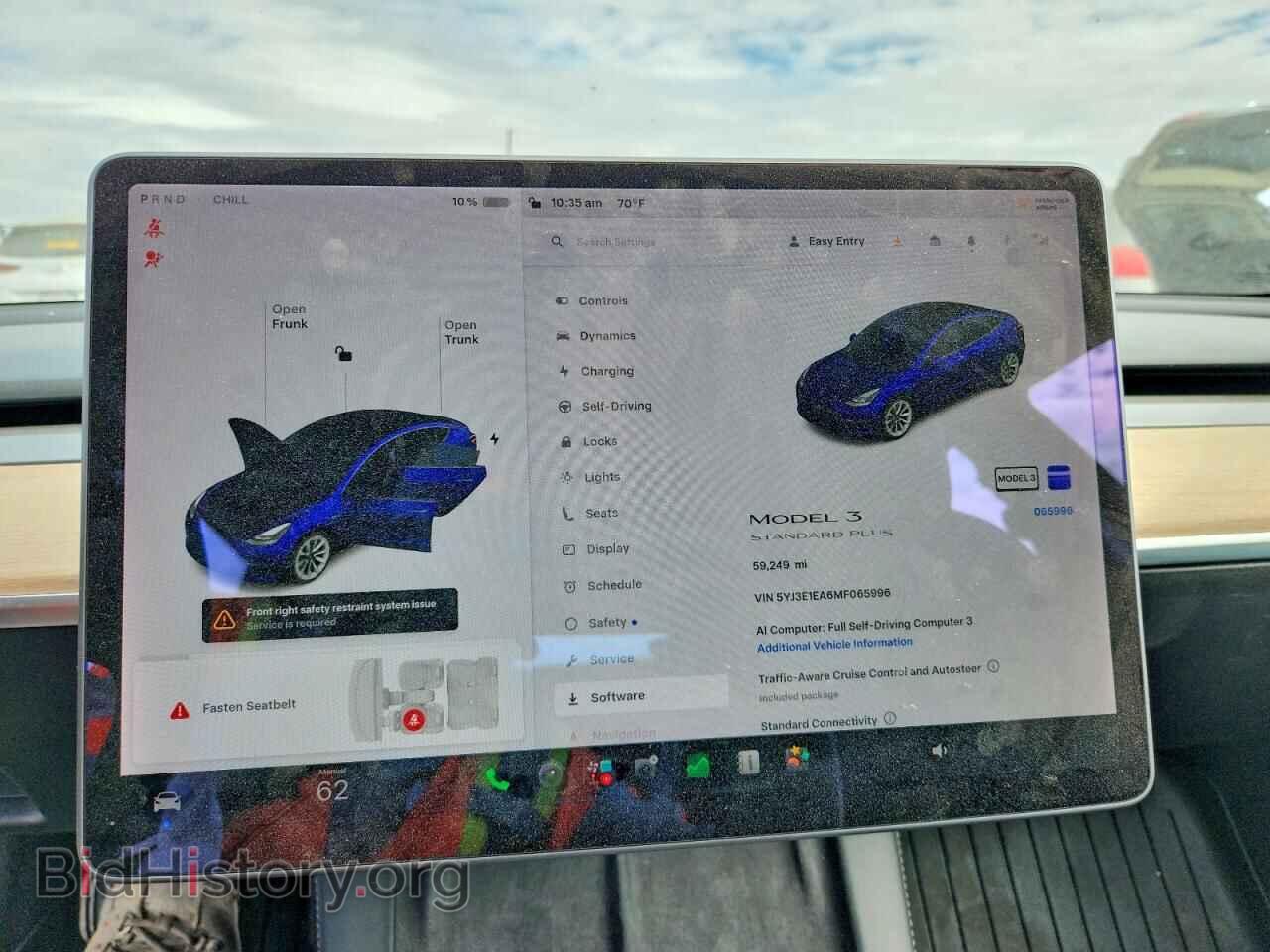 2021 TESLA MODEL 3 - VIN: 5YJ3E1EA6MF065996 - Photo 9