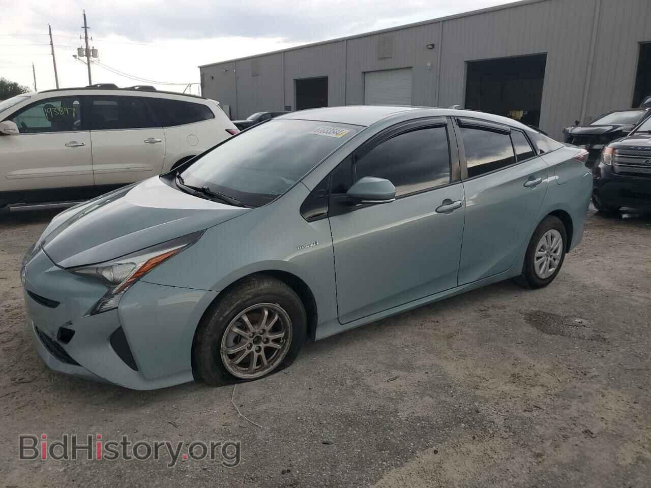 Photo JTDKBRFU8G3528217 - TOYOTA PRIUS 2016