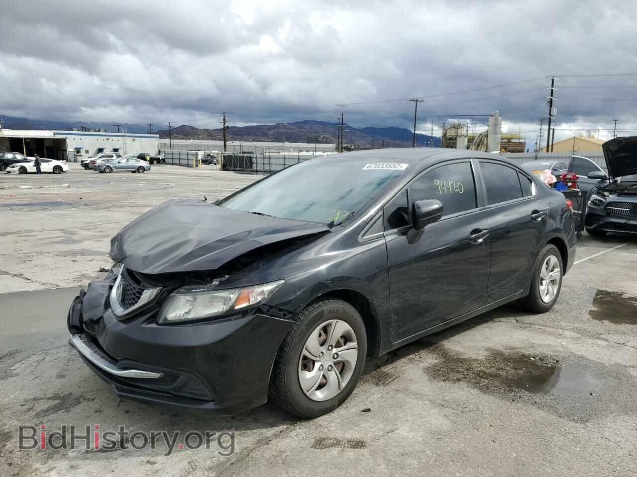 2014 HONDA CIVIC - VIN: 19XFB2F54EE203524 - Фото 2