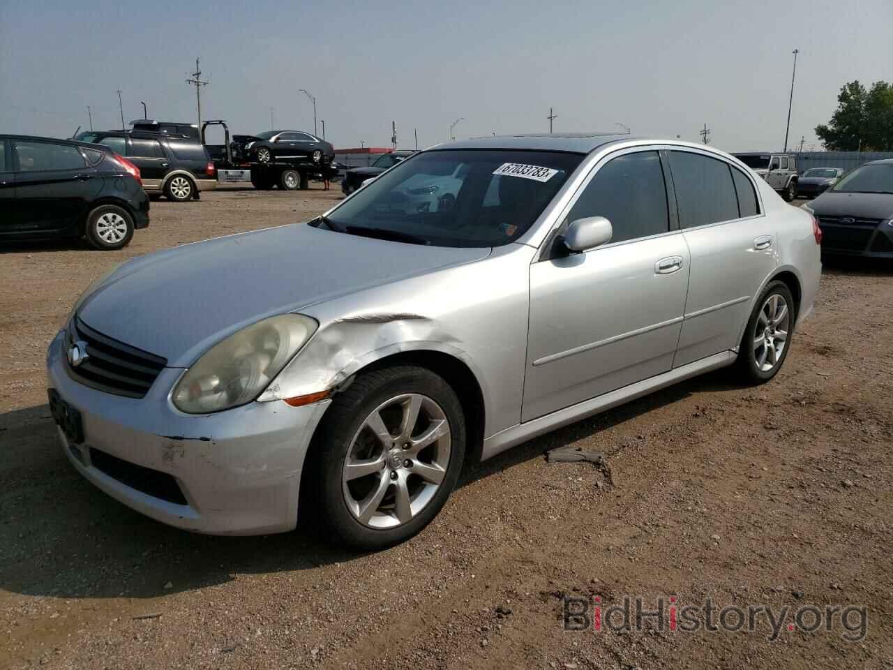 Фотография JNKCV51F96M611496 - INFINITI G35 2006