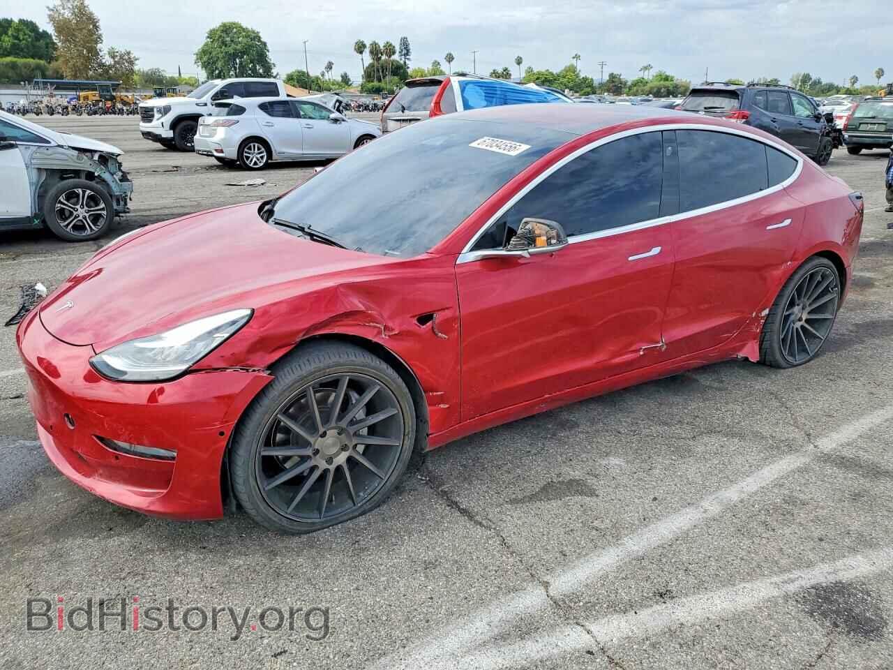 Photo 5YJ3E1EA4JF037349 - TESLA MODEL 3 2018