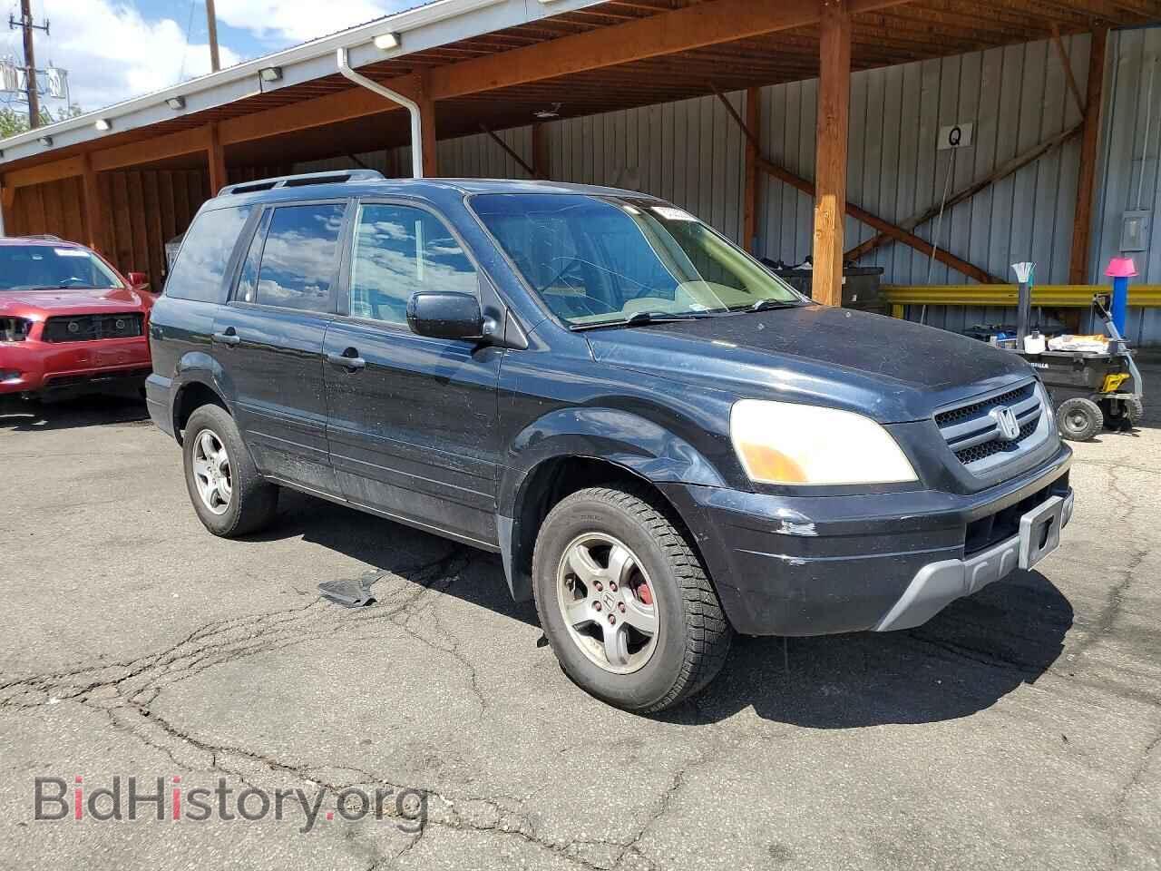 2005 HONDA PILOT - VIN: 2HKYF18455H553008 - Фото 4