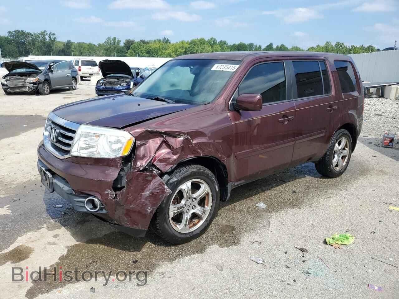 Фотография 5FNYF4H68CB032122 - HONDA PILOT 2012
