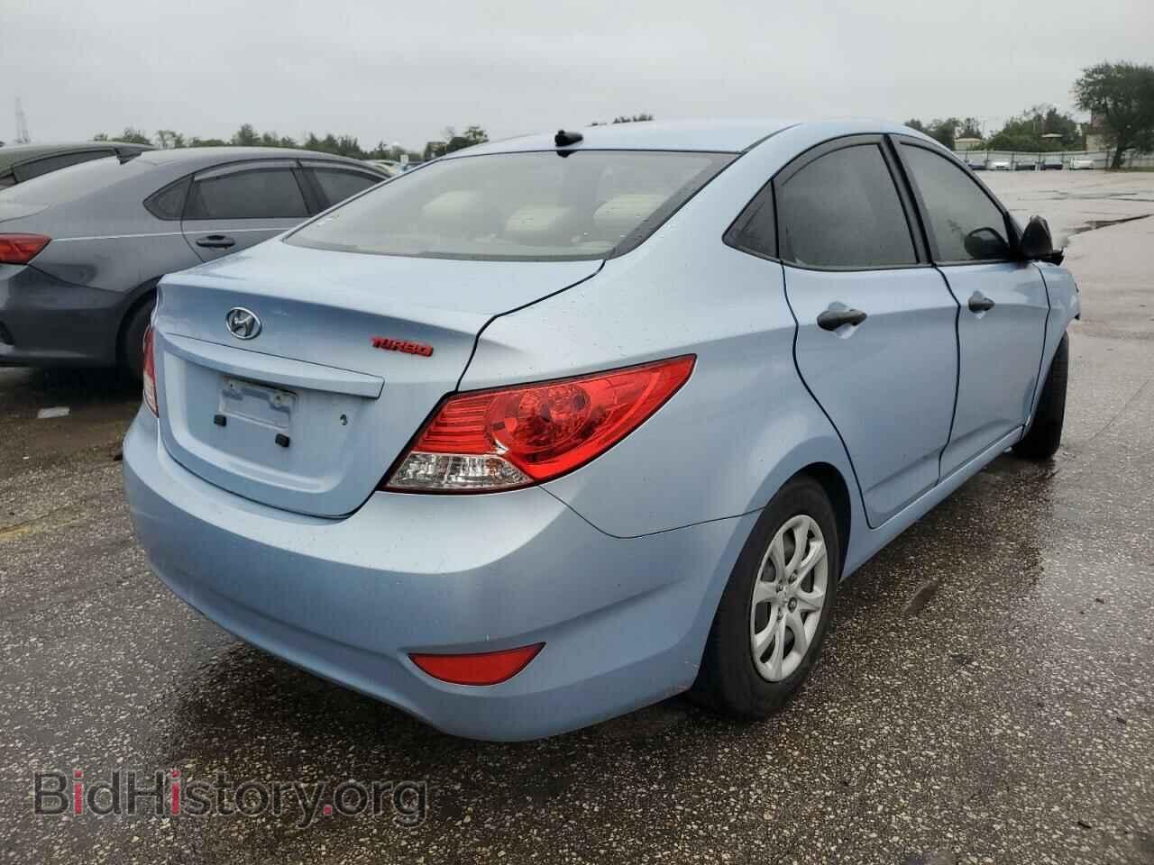 2012 HYUNDAI ACCENT - VIN: KMHCT4AE4CU055646 - Фото 4